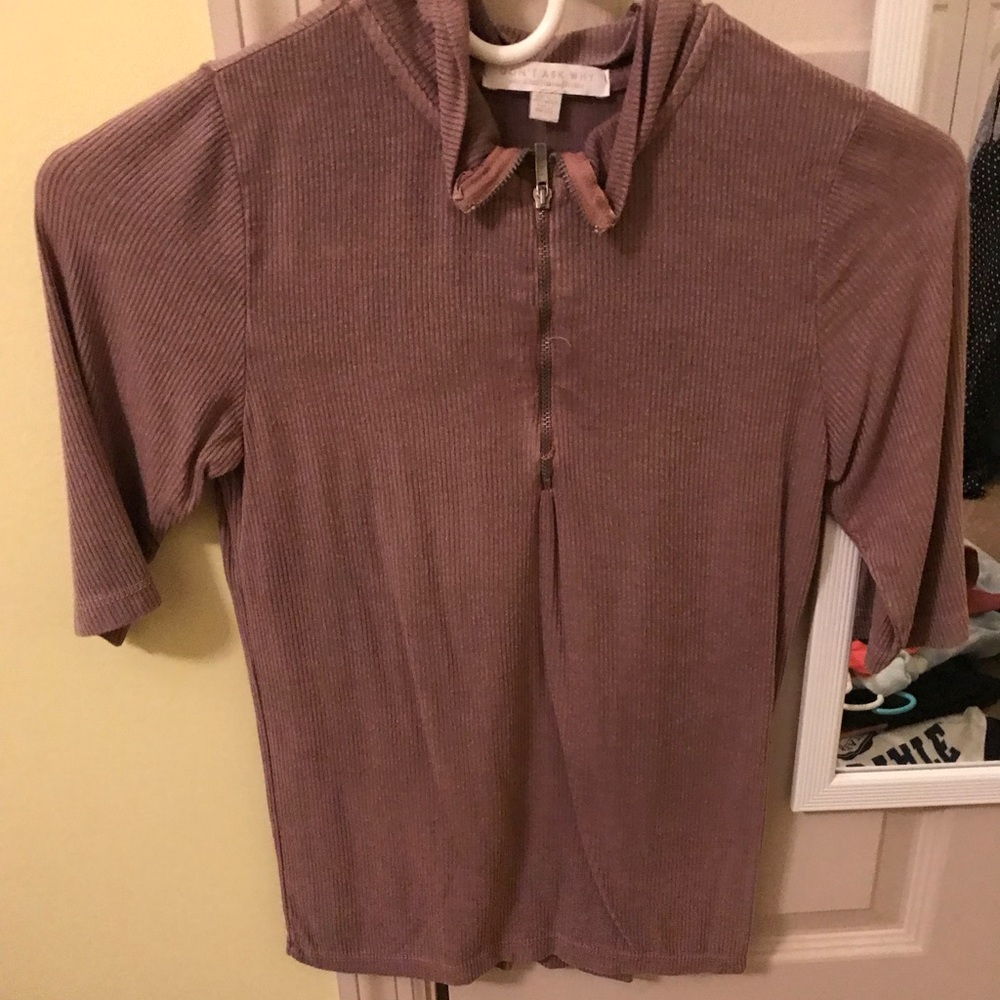 AEO Don’t Ask Why biker T-shirt